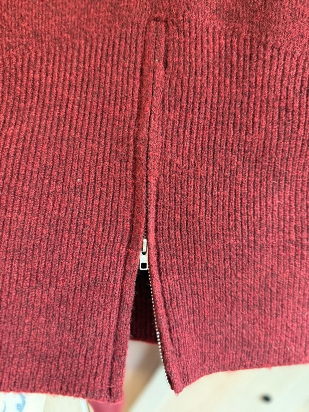 NWOT Commense Half Zip Fuzzy Sweater - Picture 5 of 8